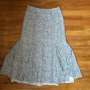 Vintage Sundance Silk Midi Skirt